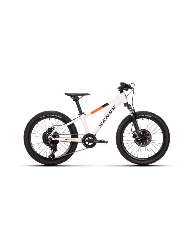 BICICLETA SENSE GROM 20 RACE 2025 BRANCO/LARANJA