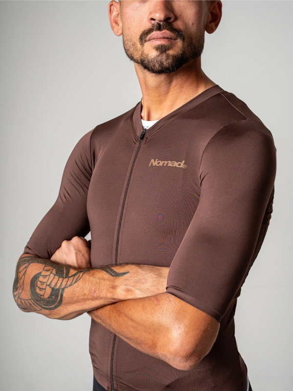 JERSEY APEX 2025 MASCULINA MARROM  M