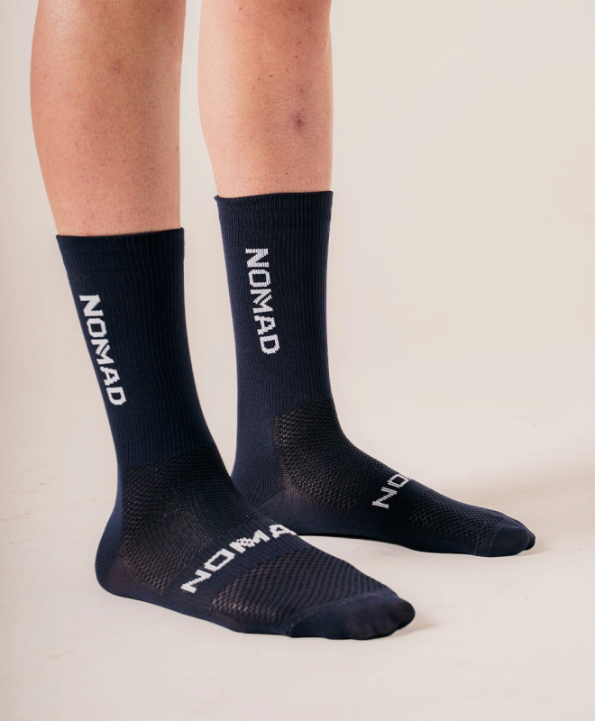 Meia Ciclismo Nomad Apex Preta